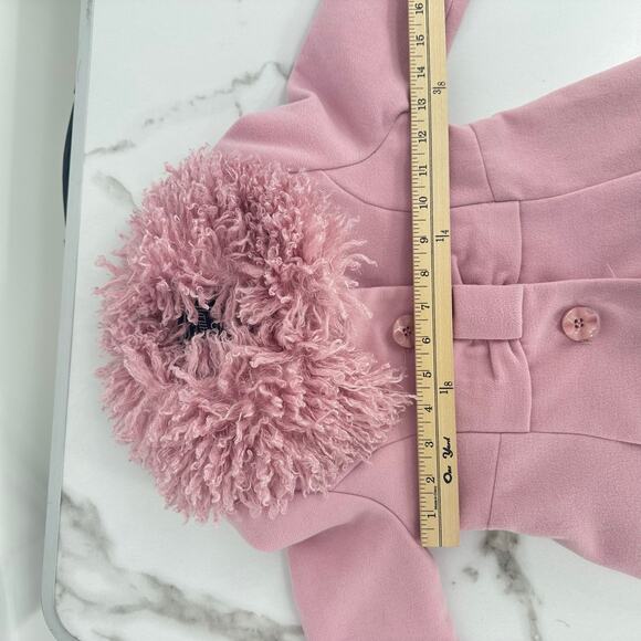 Vintage Rothschild Girls 3T Pink Dress Coat & Beret Pink Coquette Lady Princess - Picture 11 of 12